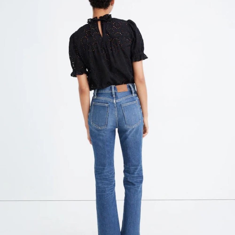 Madewell Slim Demi-Boot Jeans in Sundale Wash, Size 29 Petite - Picture 2 of 9